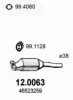 ASSO 12.0063 Catalytic Converter